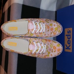 KEDS FLORAL SNEAKERS